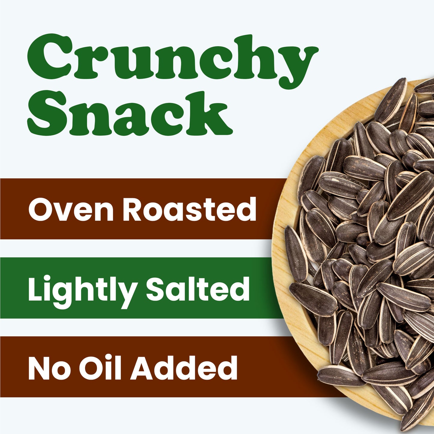 Dry Roasted Sunflower Seeds in Shell with Himalayan Salt – Kosher, Vegan, Bulk – by Food to Live