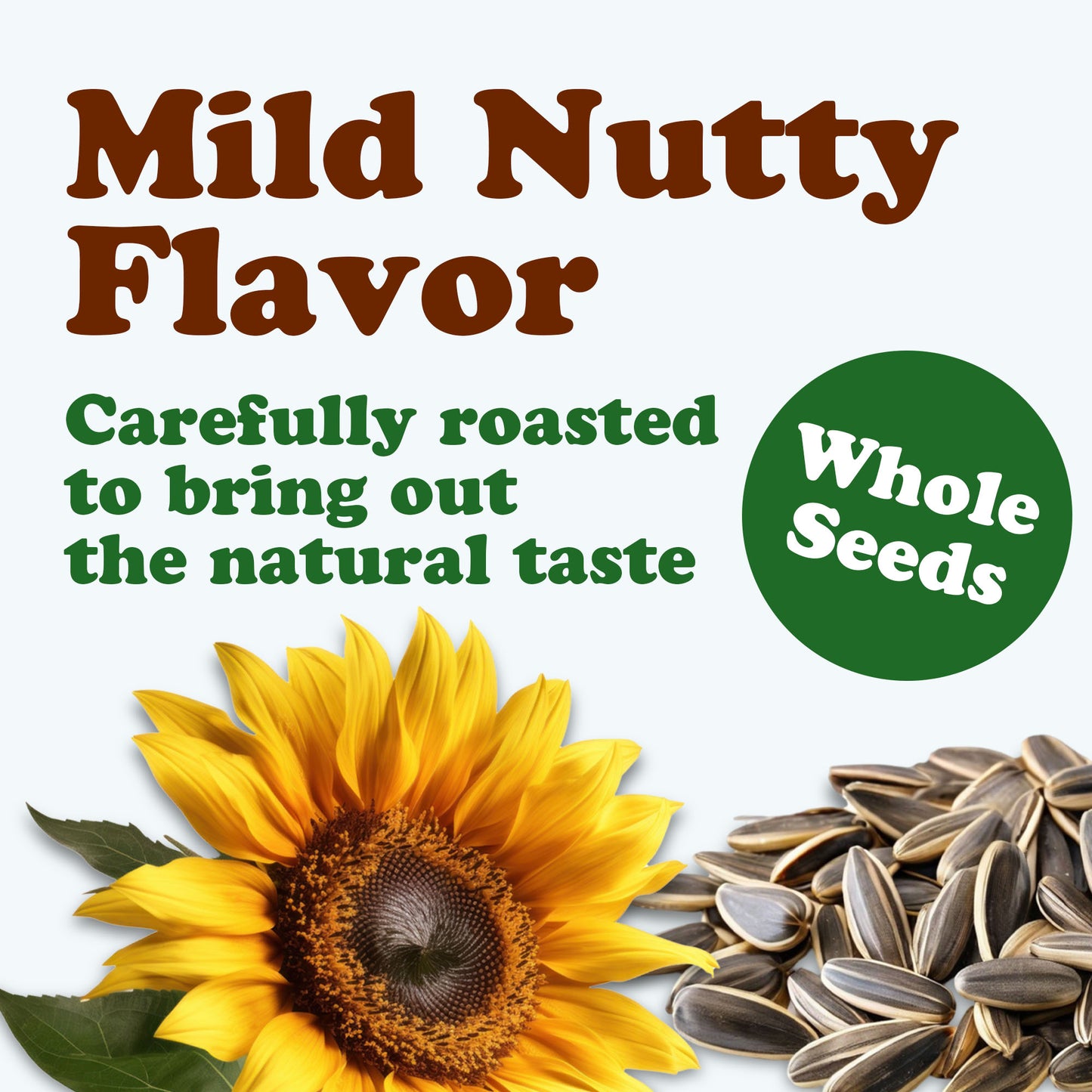 Dry Roasted Sunflower Seeds in Shell with Himalayan Salt – Kosher, Vegan, Bulk – by Food to Live