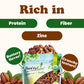 Organic Roasted Pecan Pieces with Himalayan Salt  – by Food to Live