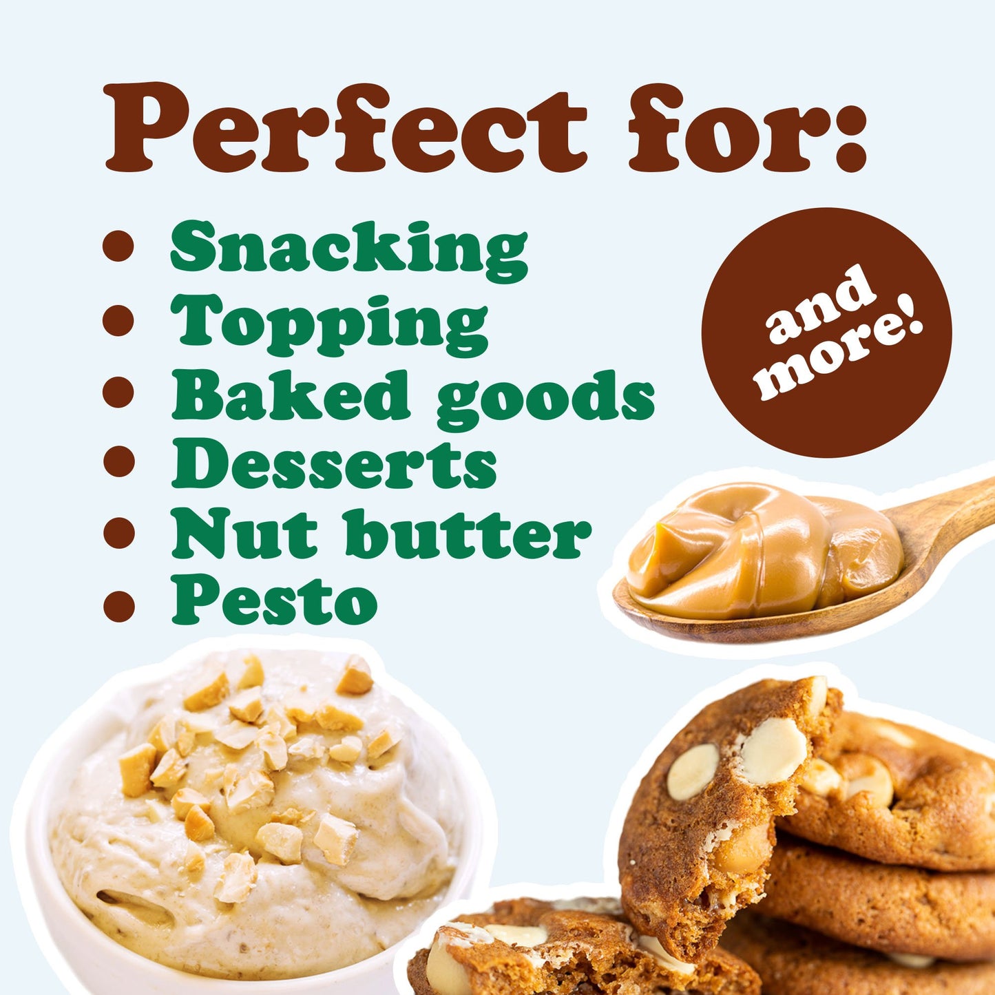 Organic Macadamia Nuts, Pieces, Roasted - by Food to Live