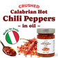 Crushed Calabrian Hot Chili Peppers in Oil, 310 g - by Food to Live