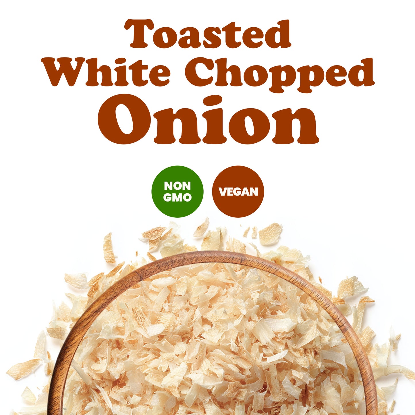Toasted White Chopped Onion - by Food to Live