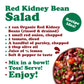 Organic Canned Red Kidney Beans – Unsalted, Non-GMO, Vegan. Ready to Eat. Perfect for Salads, Soups, Pasta e Fagioli. Wholesale – by Food to live