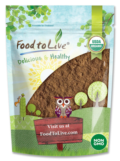 Organic Red Reishi Mushroom Powder - by Food To Live