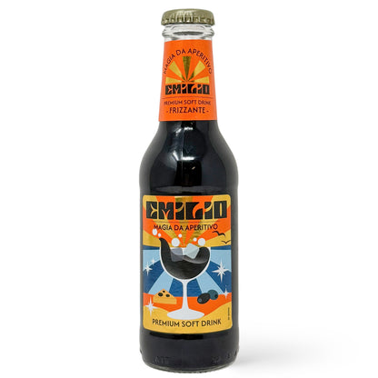 Acetaia Terra del Tuono Emilio Sparkling Balsamic Vinegar Drink, 6.76 fl.oz (200ml)