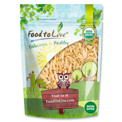 Organic Toasted Blanched Slivered Almonds – by Food to Live