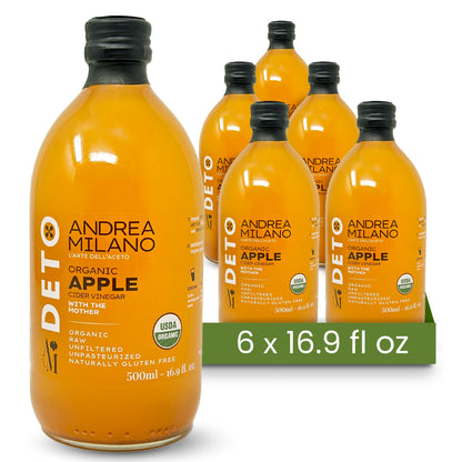 Andrea Milano Organic Apple Cider Vinegar - by Food to Live