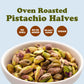 Dry Roasted Pistachio Halves – Unsalted. No Shell. Keto and Paleo Friendly Snack. Great for Salads, Cooking, Baking. Packed with Protein, Fiber, Healthy Fats. Kosher. Vegan. Nuts in Bulk.
