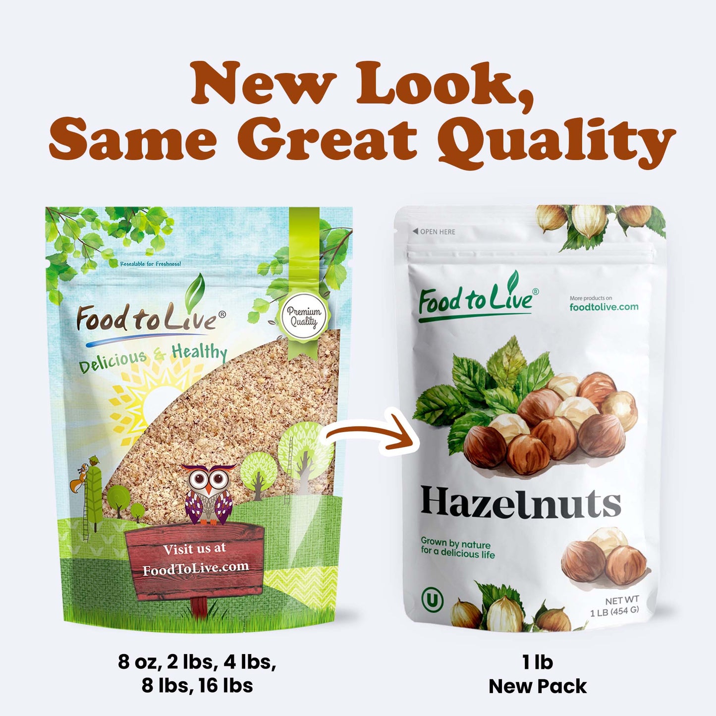 Hazelnut Meal – Vegan, Kosher, Bulk – Food to Live