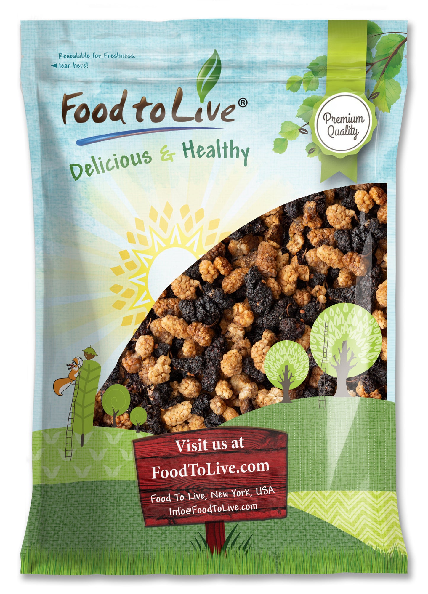 Organic Mulberry Mix - by Food to Live