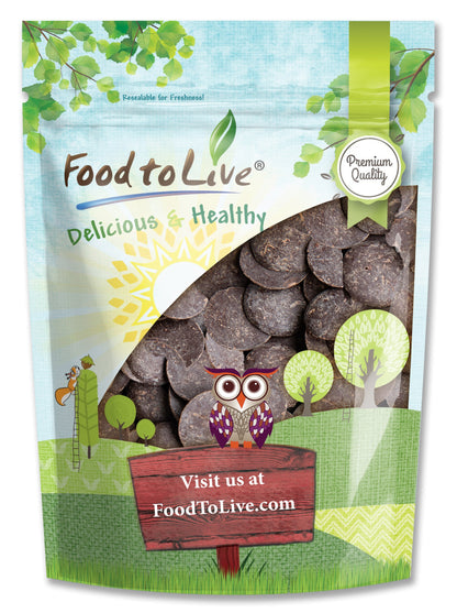 Cacao Paste Wafers – Premium Raw Cacao Liquor, Pure, Unsweetened, Vegan, Bulk. Rich in Antioxidants, Essential Minerals. Perfect for Homemade Desserts, Chocolate Bars, Hot Beverages