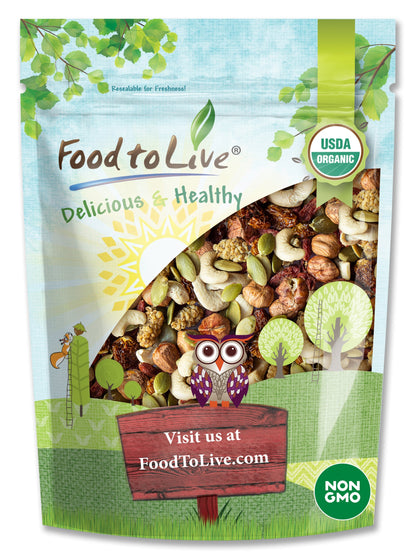 Organic Antioxidant Trail Mix - by Food To Live