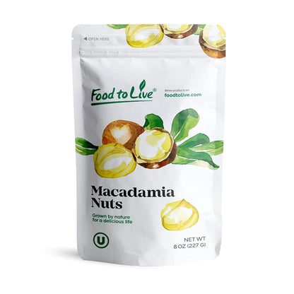 Dry Roasted Macadamia Nuts - by Food To Live
