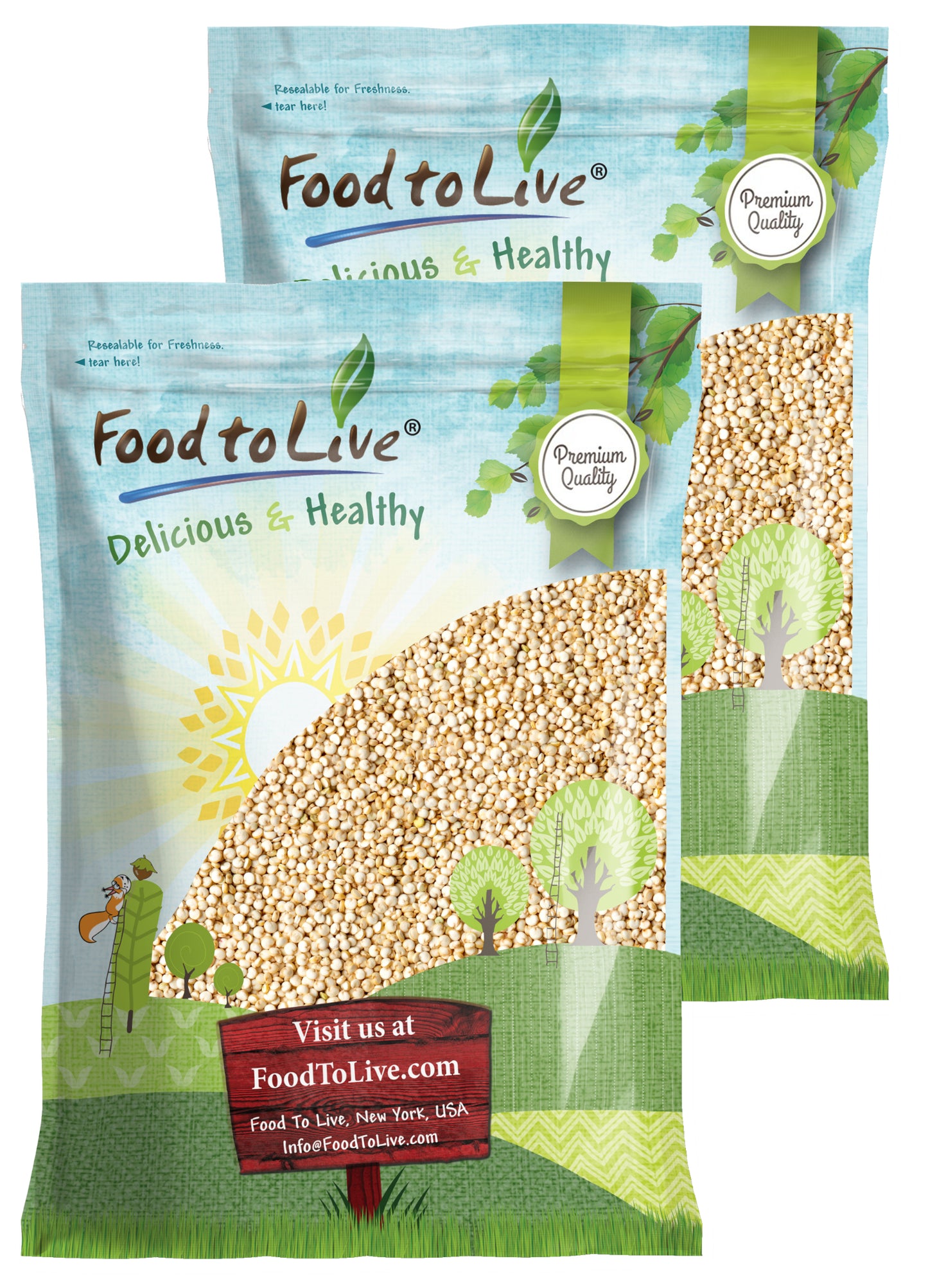 White Quinoa - by Food to Live