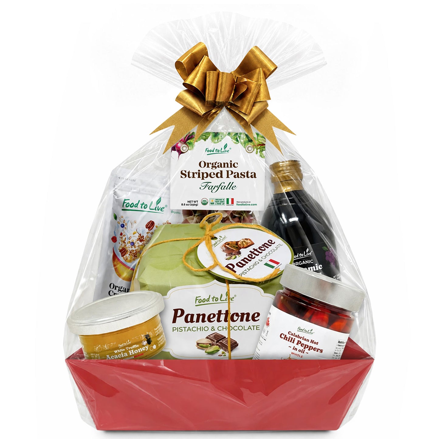 Holiday Gift Basket - Ultimate Festive Food Present - by Food to Live