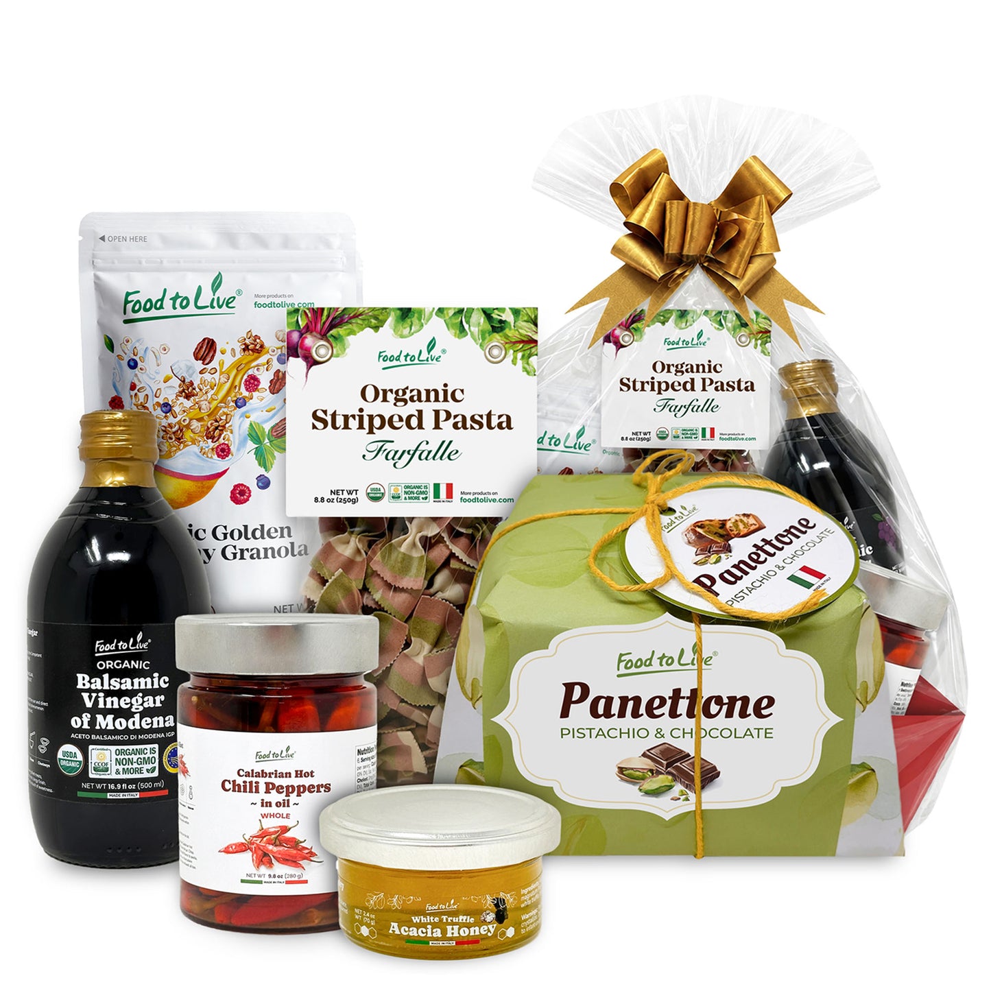 Holiday Gift Basket - Ultimate Festive Food Present - by Food to Live