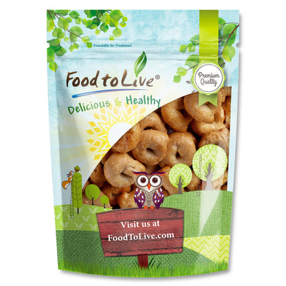 Tarallini with Chili Pepper, 0.5 lb - No Sugar Added. Yeast-Free. Vegan - by Food To Live