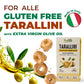 For Alle Gluten-Free Tarallini with Extra Virgin Olive Oil, 6x1.05 oz (6.34 oz) – Oven-Baked. Vegan. Cholesterol-Free
