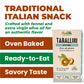 For Alle Gluten-Free Tarallini with Fennel and Extra Virgin Olive Oil, 6x1.05 oz (6.34 oz)  – Oven-Baked. Vegan. Cholesterol-Free.
