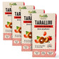 For Alle Gluten Free Tarallini with Tomato and Oregano, 6x1.05 oz (6.34 oz) – Traditional Italian Pugliese Snack. Oven-Baked. Vegan. Cholesterol-Free.