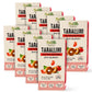 For Alle Gluten Free Tarallini with Tomato and Oregano, 6x1.05 oz (6.34 oz) – Traditional Italian Pugliese Snack. Oven-Baked. Vegan. Cholesterol-Free.