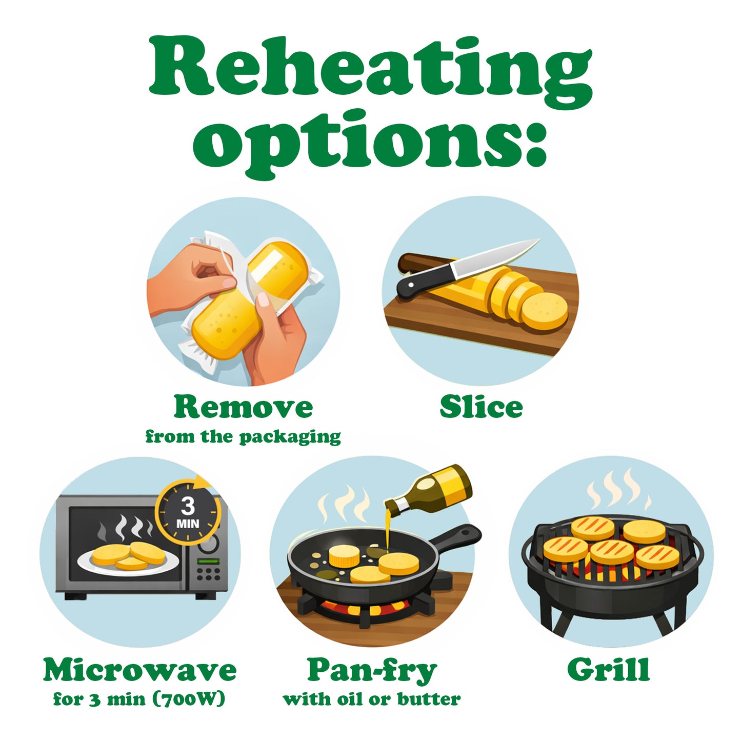 Gluten Free Polenta Ready To Eat - 500gr - by Food to Live