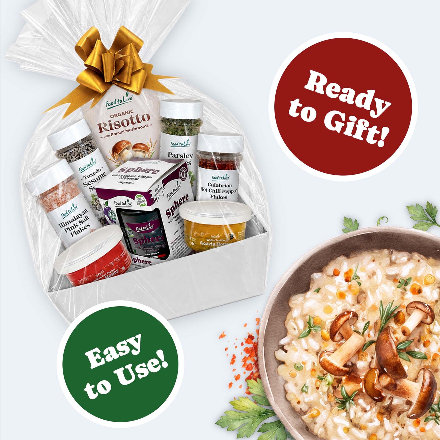 Gourmet Italian Cooking Gift Set - by Food to Live