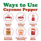 Ground Cayenne Pepper – 60,000 SHU Hot Red Chile Spice. Vegan, Kosher - by Food To Live