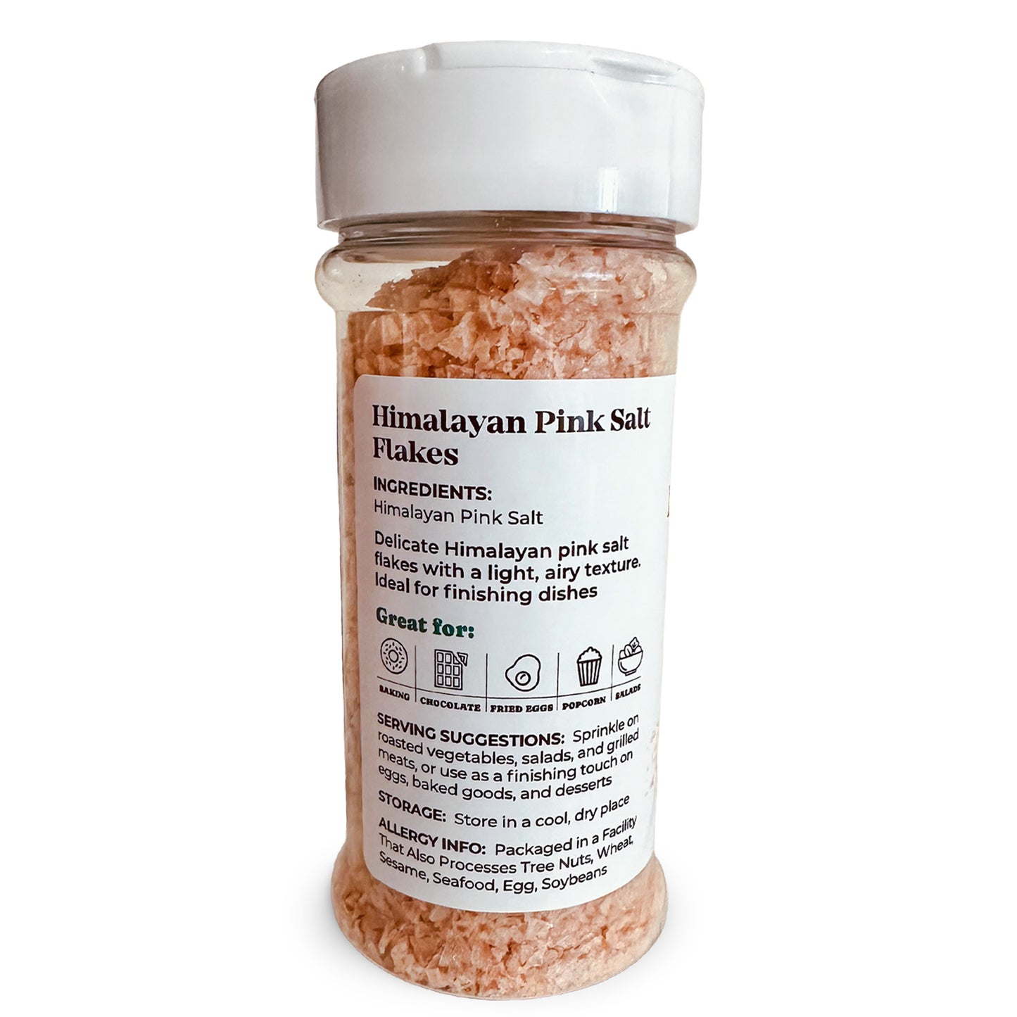 Himalayan Pink Salt Flakes, 4 oz – by Food to Live