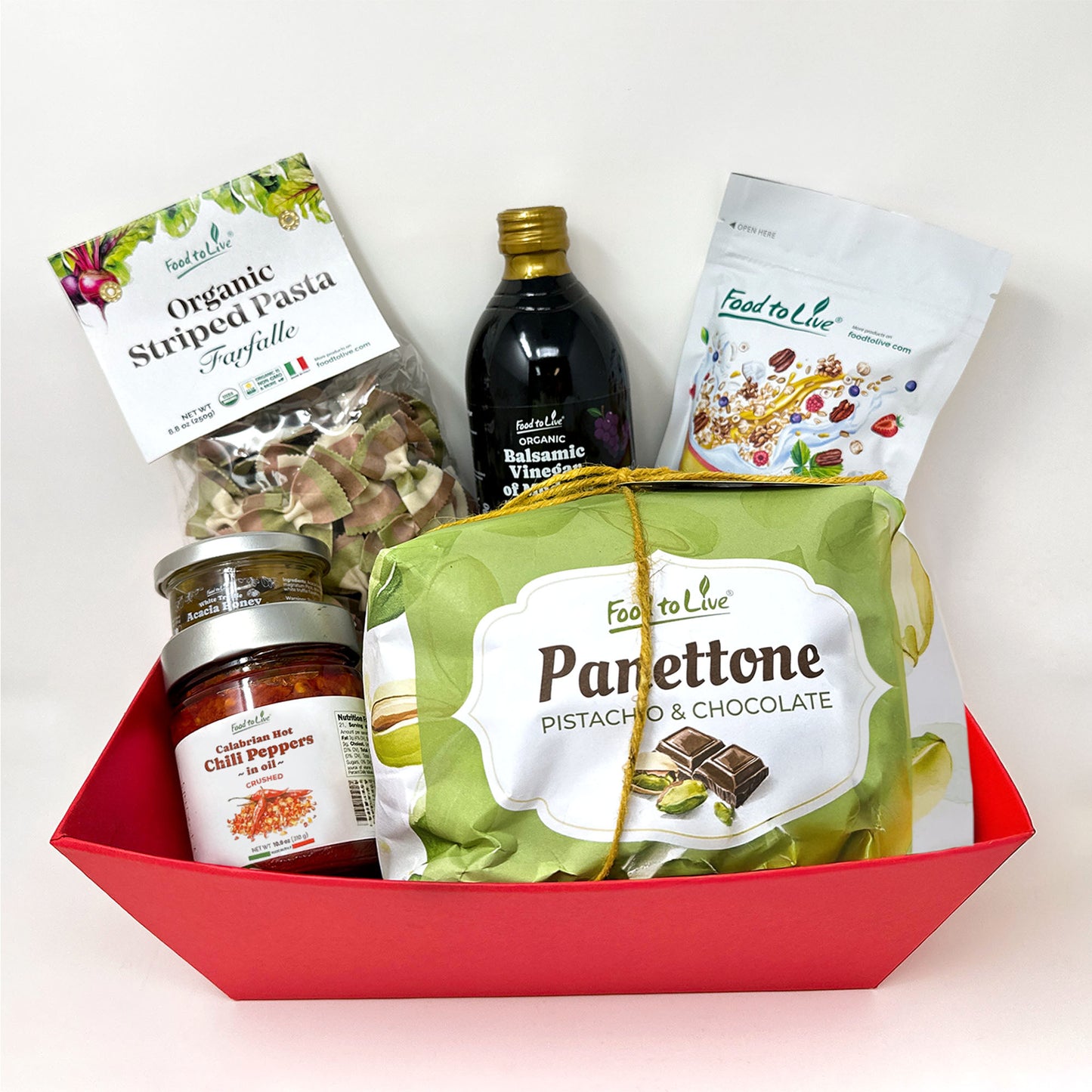 Holiday Gift Basket - Ultimate Festive Food Present - by Food to Live