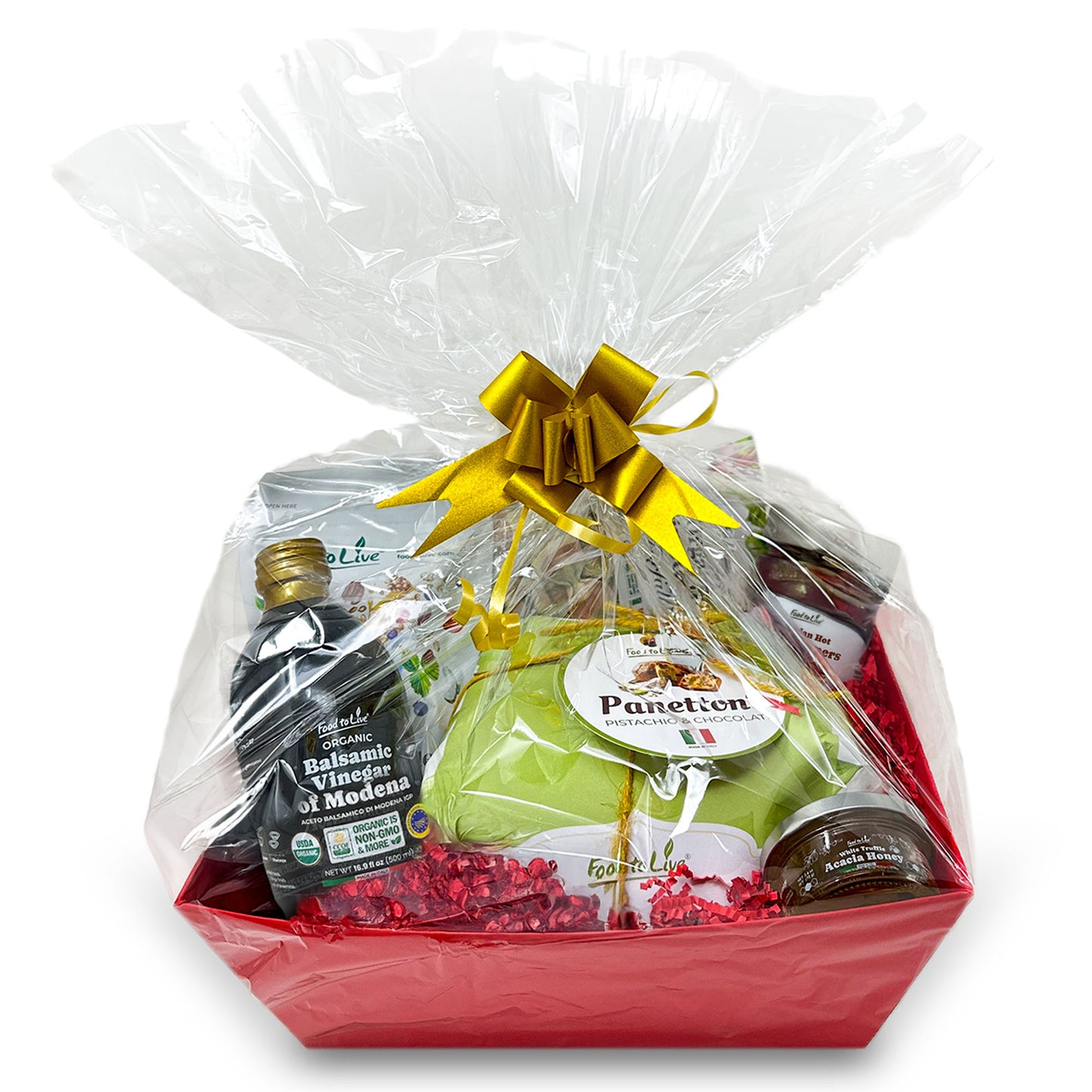 Holiday Gift Basket - Ultimate Festive Food Present - by Food to Live