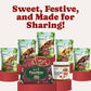 Holiday Panettone and Nuts Collection Basket -  by Food to Live