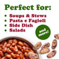 Italian Borlotti Beans – Sproutable, Vegan, Kosher, Bulk – by Food to Live