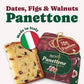 Italian Dates, Figs and Walnuts Panettone, 26.4 oz (750g) - by Food to Live