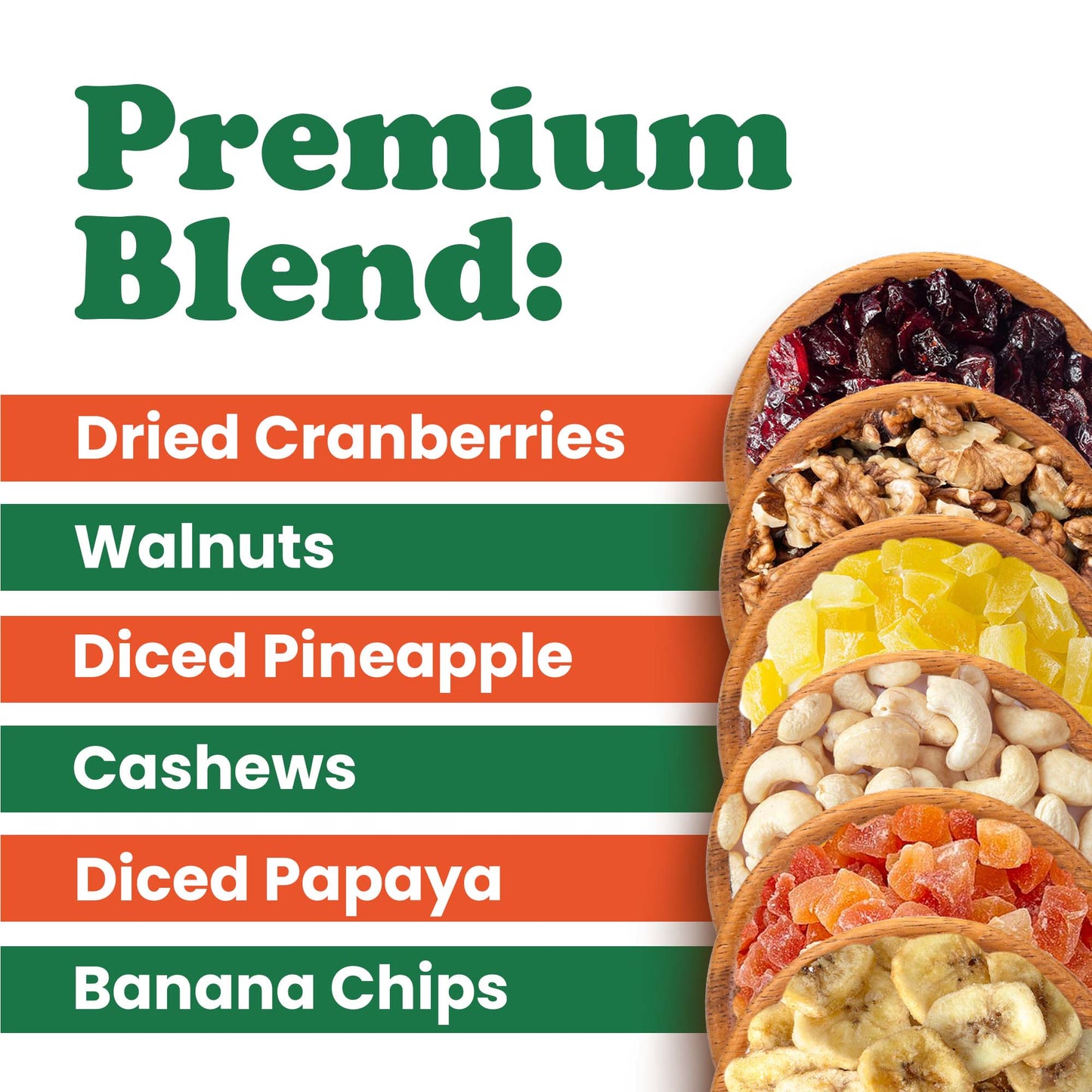 Luxury Tropical Energy Mix -  Vegan, Kosher, Bulk - by Food to Live