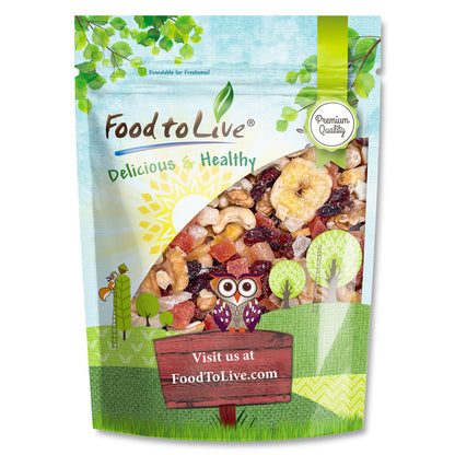 Luxury Tropical Energy Mix -  Vegan, Kosher, Bulk - by Food to Live