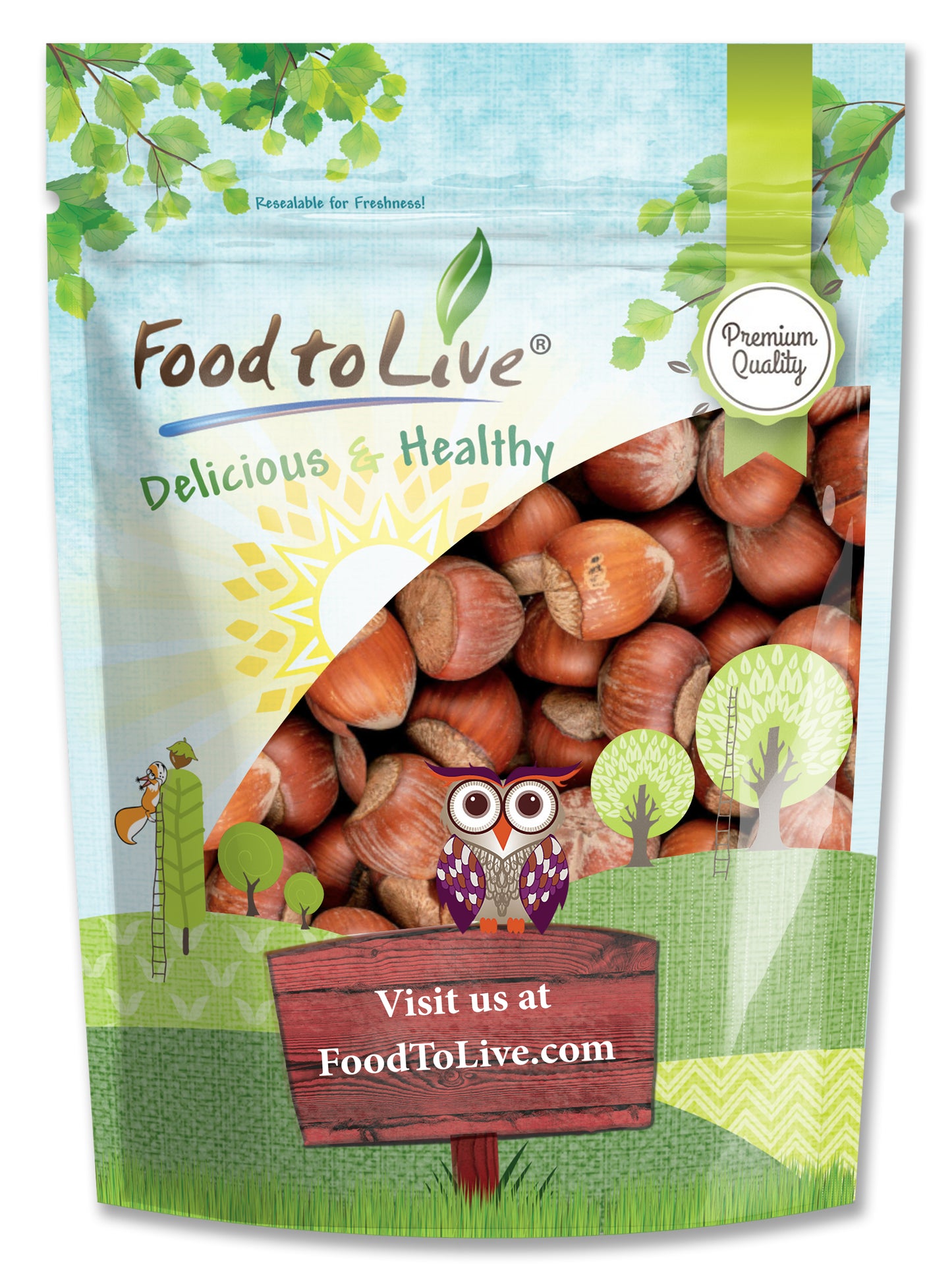 Hazelnuts in Shell - by Food to Live