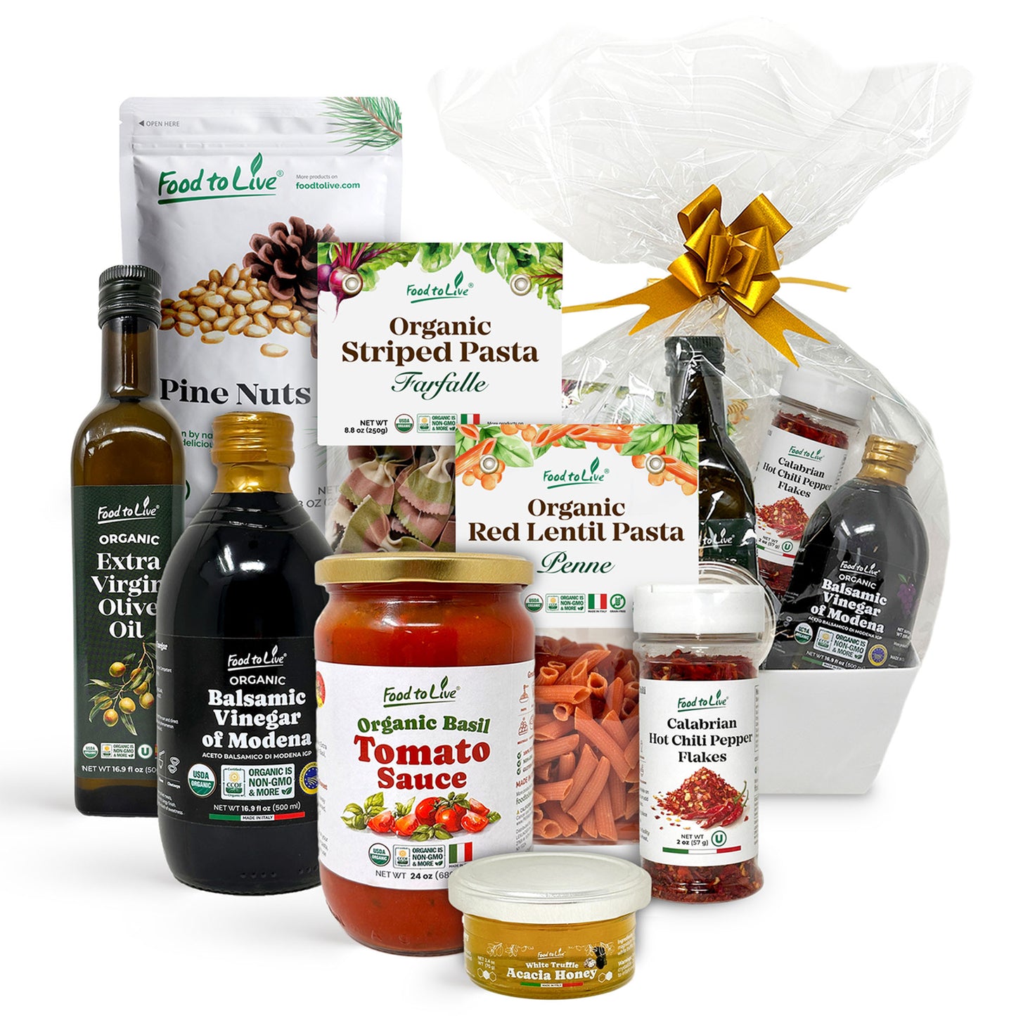 Mediterranean Gourmet Gift Basket –  by Food to Live