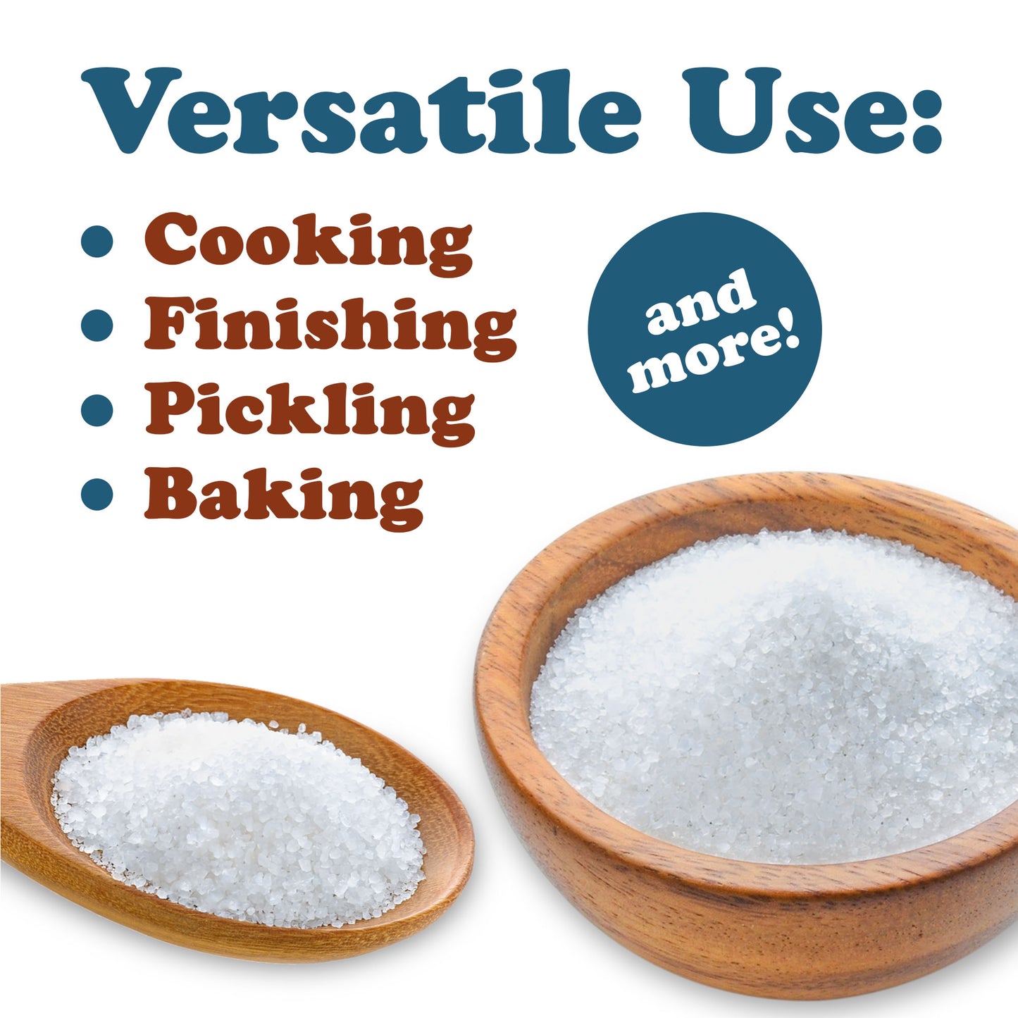 Mediterranean Medium Sea Salt – Vegan, Kosher, Bulk – by Food to Live