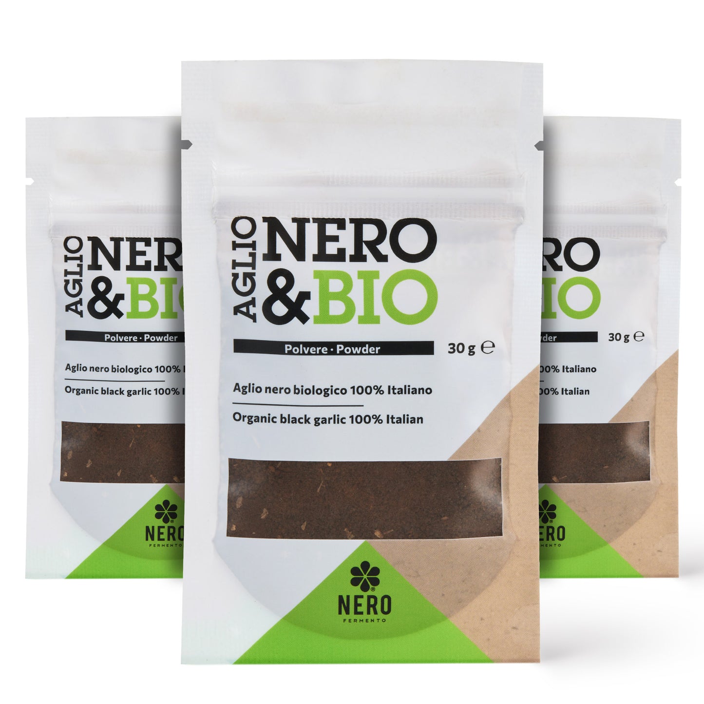 Nero Fermento Organic Black Garlic Powder, 30gr
