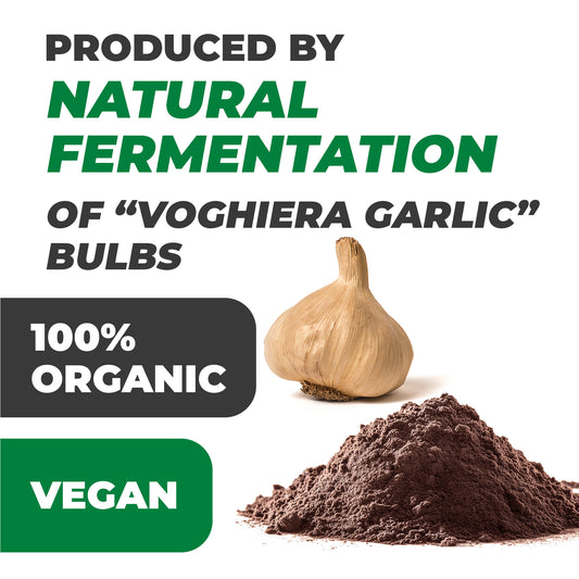 Nero Fermento Organic Black Garlic Powder, 30gr