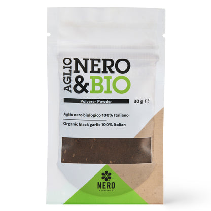 Nero Fermento Organic Black Garlic Powder, 30gr