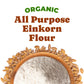 Organic All Purpose Einkorn Flour - Non-GMO, Vegan, Kosher - by Food to Live