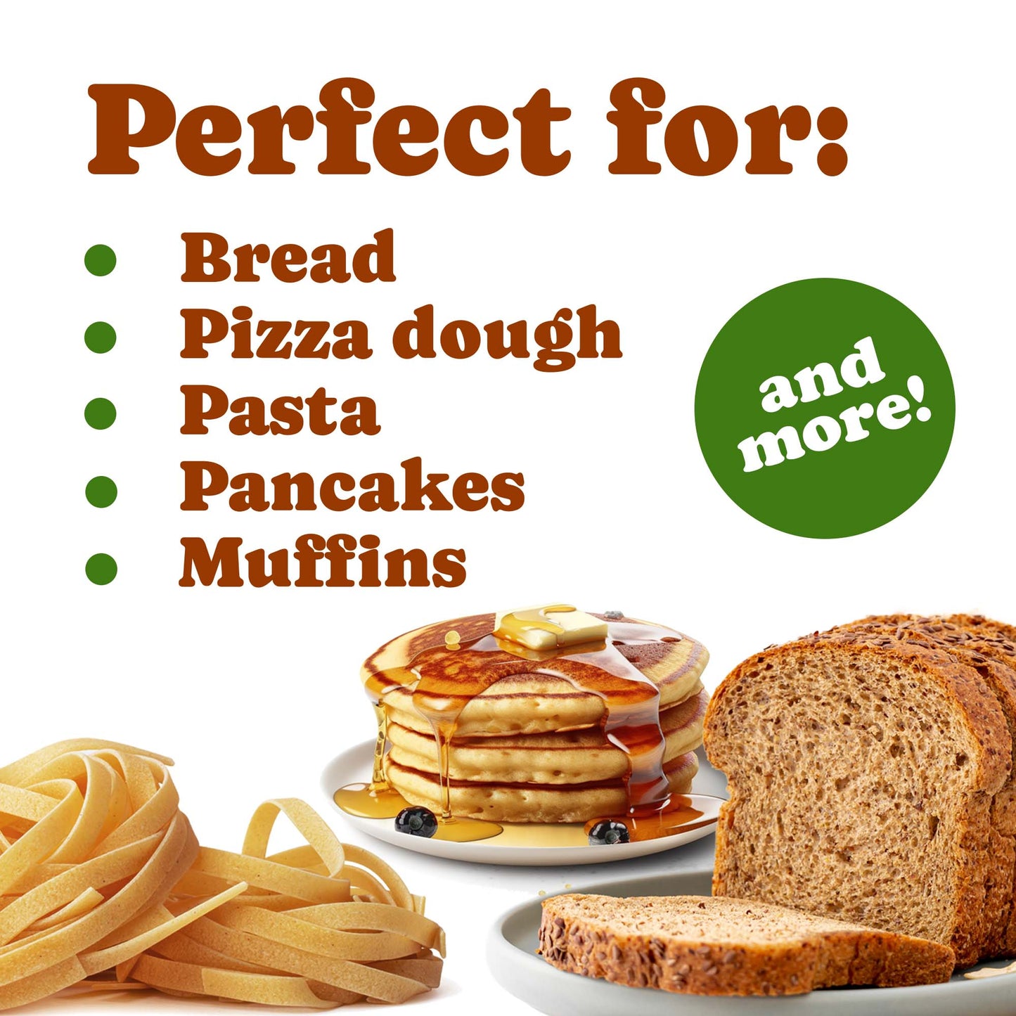 Organic All Purpose Einkorn Flour - Non-GMO, Vegan, Kosher - by Food to Live