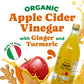 Organic Apple Cider Vinegar with Ginger and Turmeric - by Food To Live