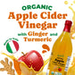 Organic Apple Cider Vinegar with Ginger and Turmeric - by Food To Live