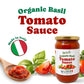Organic Basil Tomato Sauce - by Food to Live
