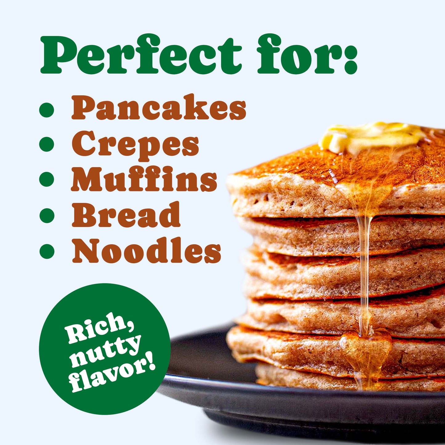Organic Whole Grain Buckwheat Flour - by Food To Live