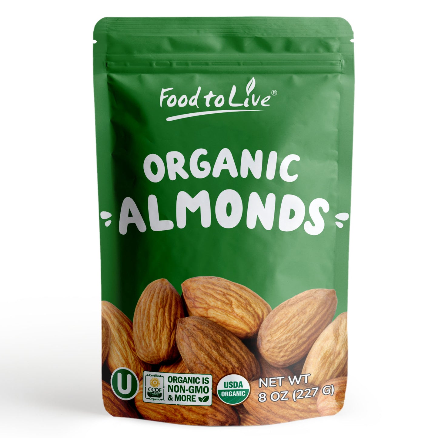 Organic Candied Cinnamon Almond - Non-GMO, Vegan, Bulk - by Food to Live
