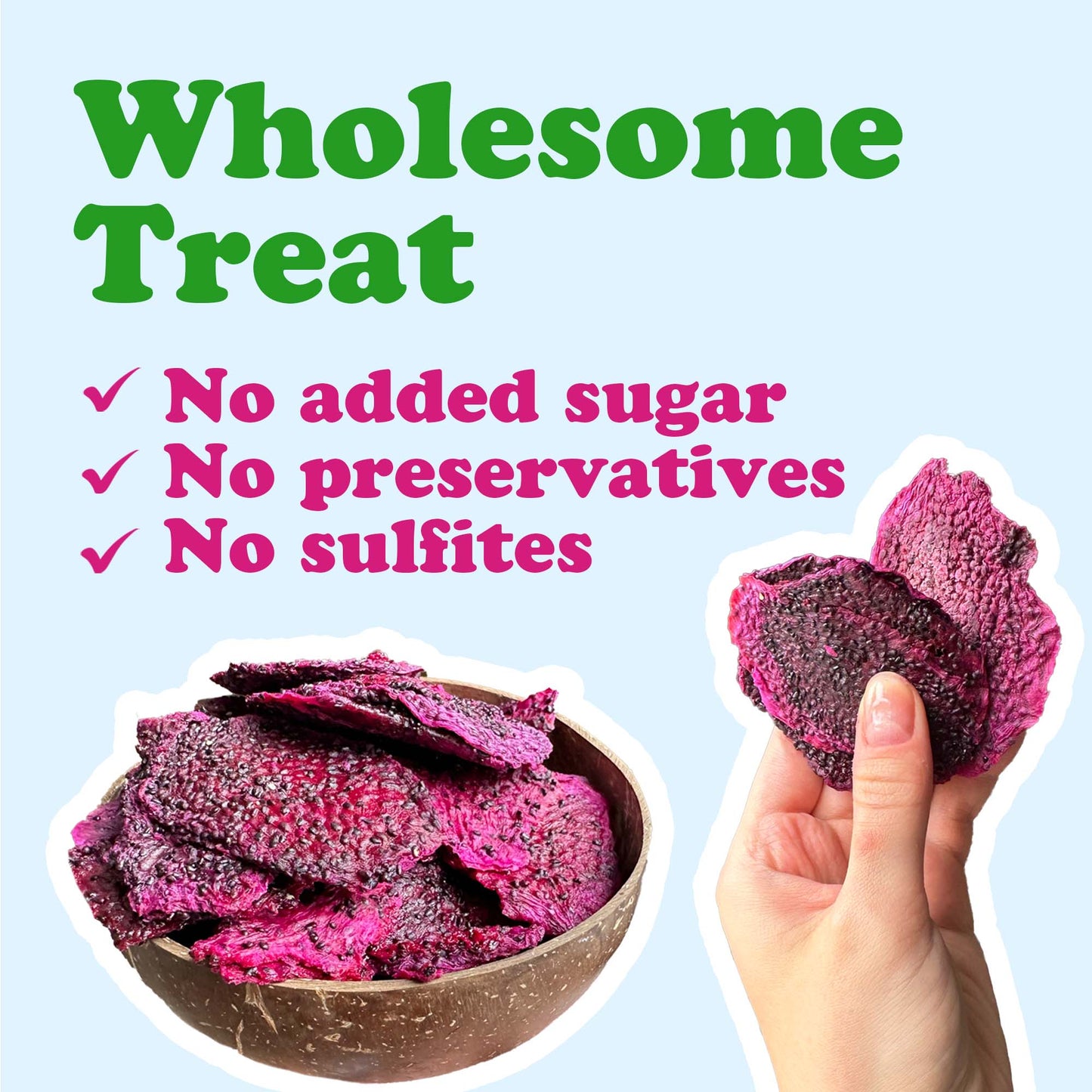 Organic Dried Red Dragon Fruit - by Food To Live